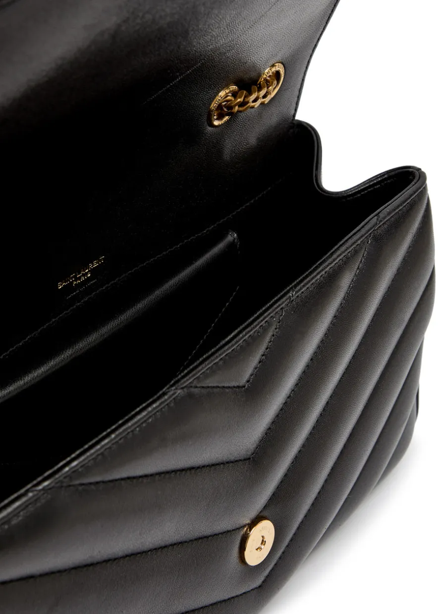 Loulou medium quilted leather shoulder bag