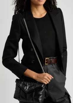 LouLou mini leather shoulder bag