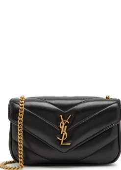 Loulou mini quilted leather shoulder bag