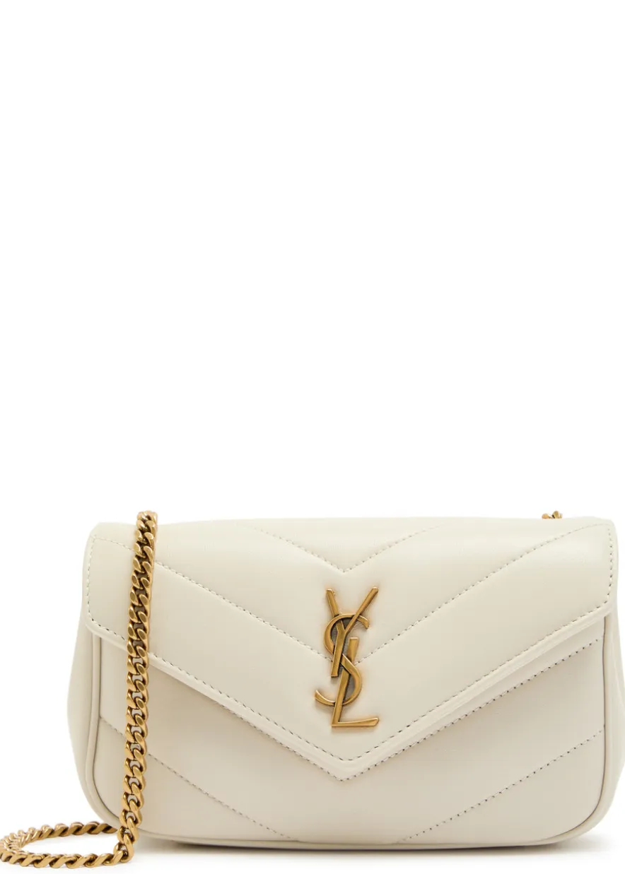 Loulou mini quilted leather shoulder bag