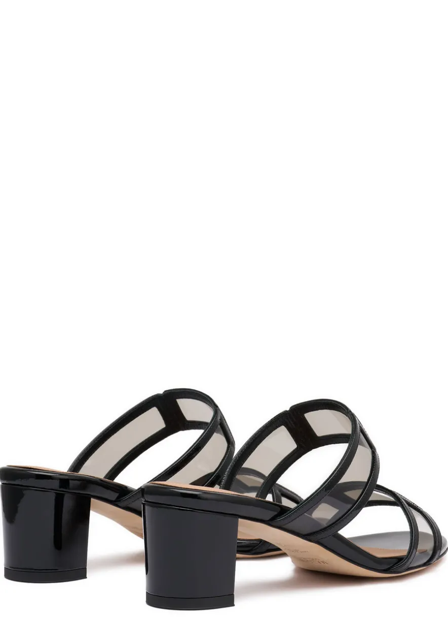 Loulou 45 patent leather sandals