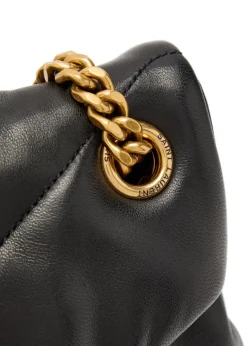 Lou Puffer medium leather shoulder bag