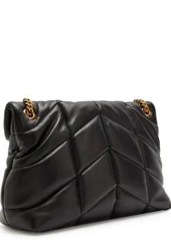 Lou Puffer medium leather shoulder bag