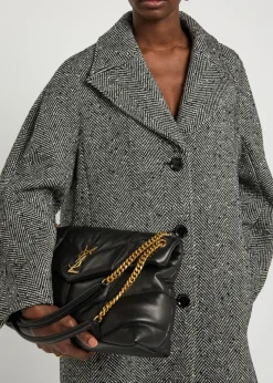 Lou Puffer medium leather shoulder bag