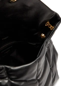 Lou Puffer medium leather shoulder bag