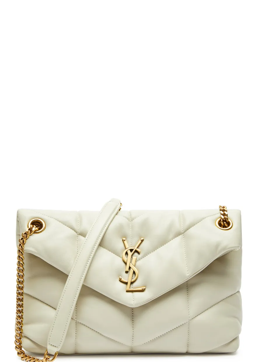 Lou Puffer small leather shoulder bag