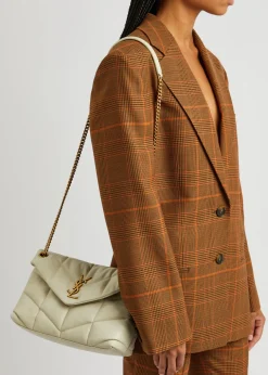 Lou Puffer small leather shoulder bag