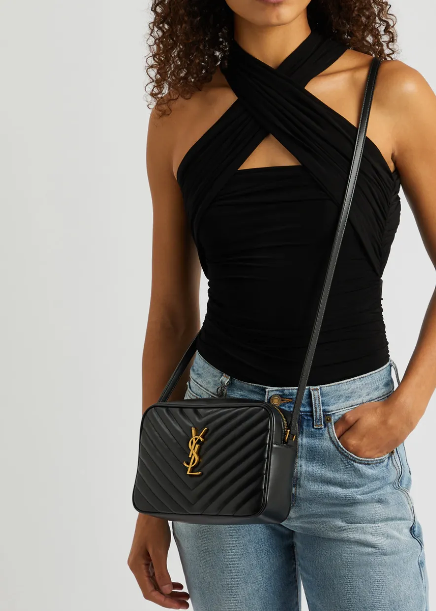Lou quilted leather cross-body bag