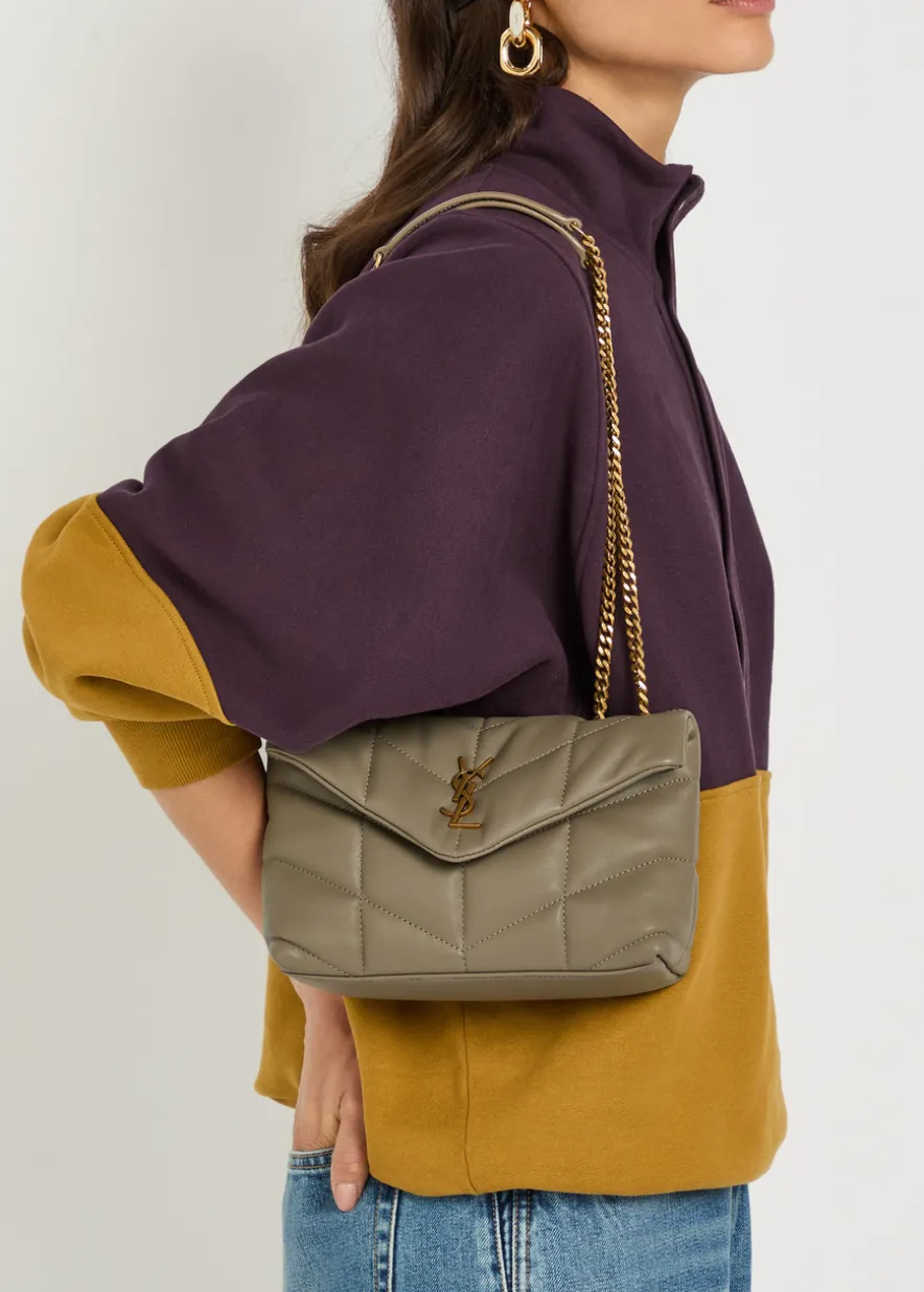 Lou quilted leather shoulder bag