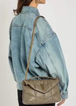 Lou small quilted shoulder bag