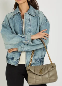 Lou small quilted shoulder bag
