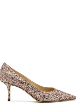 Love 65 glittered pumps