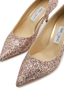 Love 65 glittered pumps