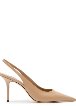 Love 85 leather slingback pumps