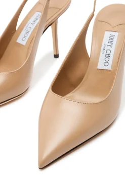 Love 85 leather slingback pumps