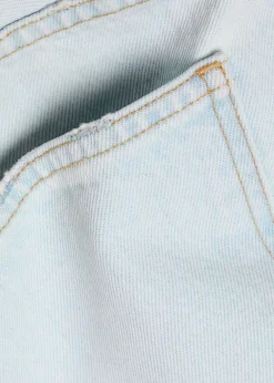 Low Curve barrel-leg jeans