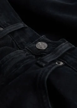 Low Curve barrel-leg jeans