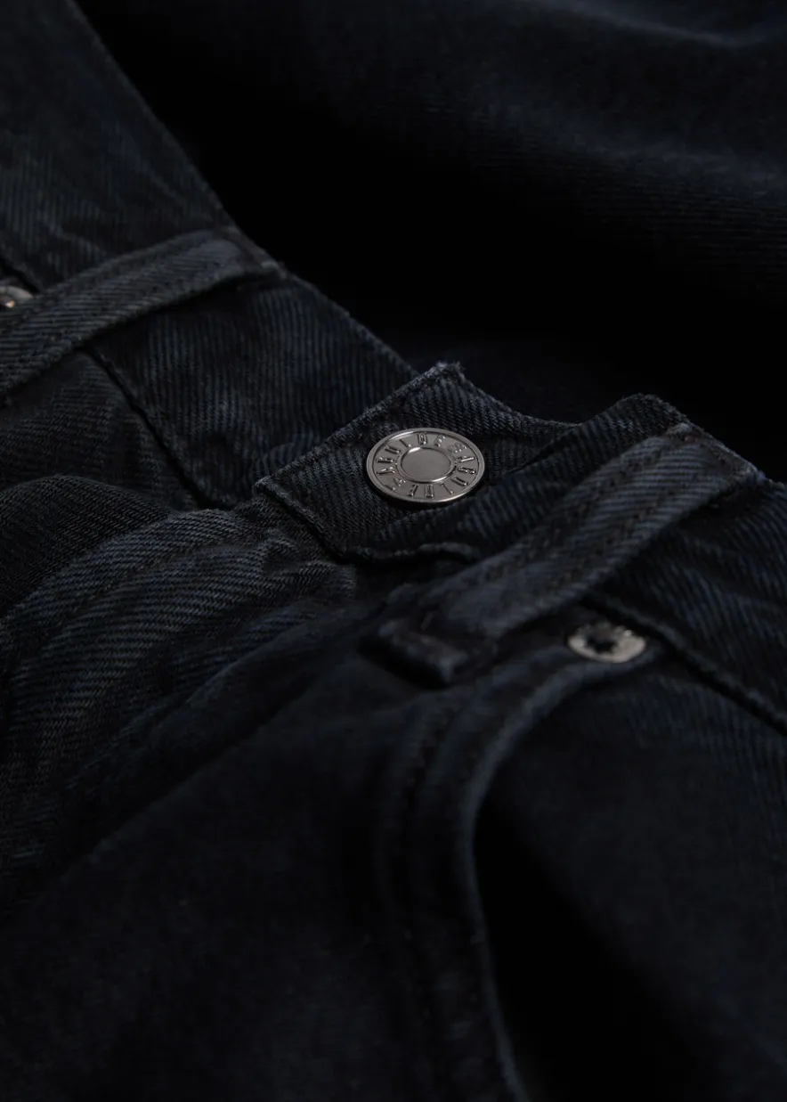 Low Curve barrel-leg jeans