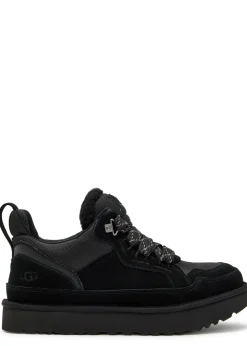 Lowmel panelled suede sneakers