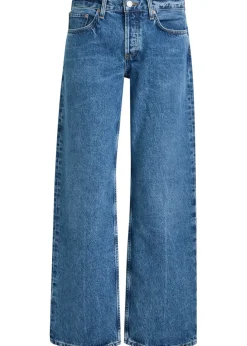 Low Rise Loose straight-leg jeans
