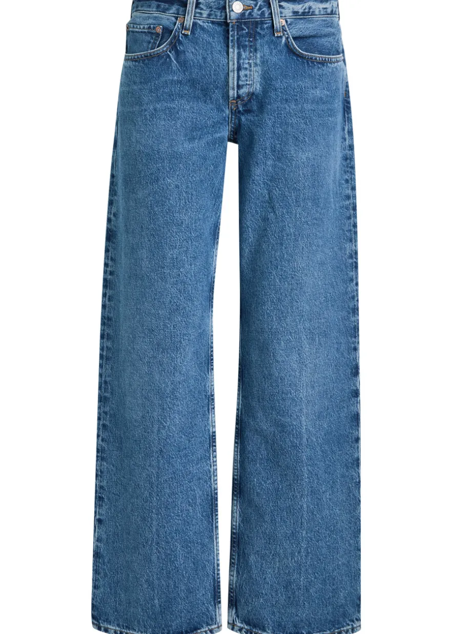 Low Rise Loose straight-leg jeans