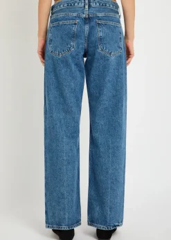 Low Rise Loose straight-leg jeans