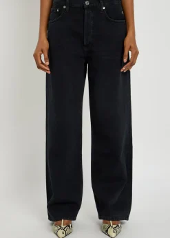 Low Slung Baggy wide-leg jeans