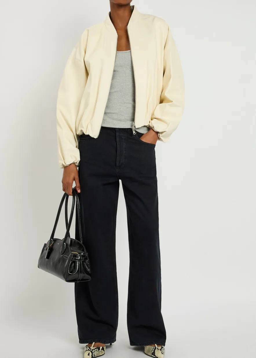 Low Slung Baggy wide-leg jeans