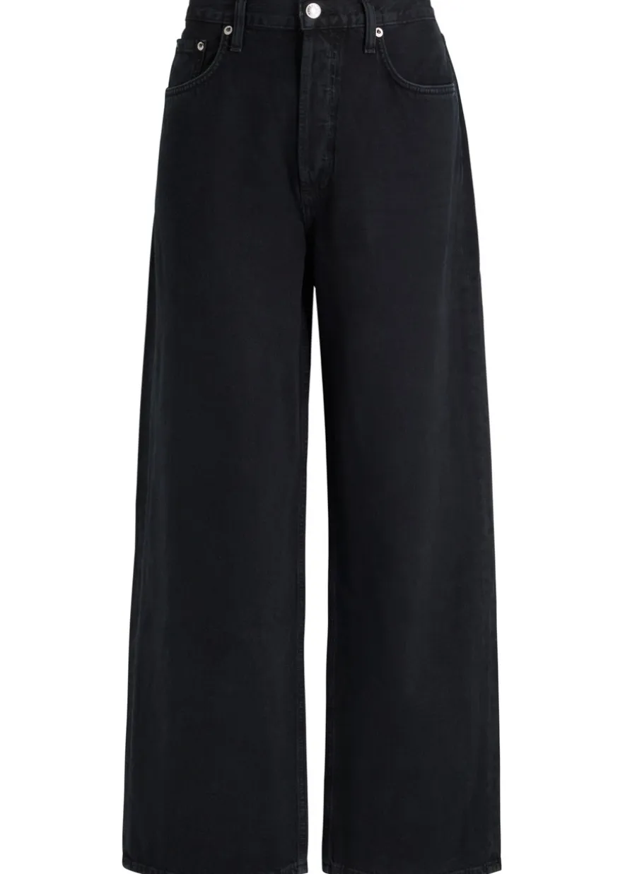 Low Slung Baggy wide-leg jeans