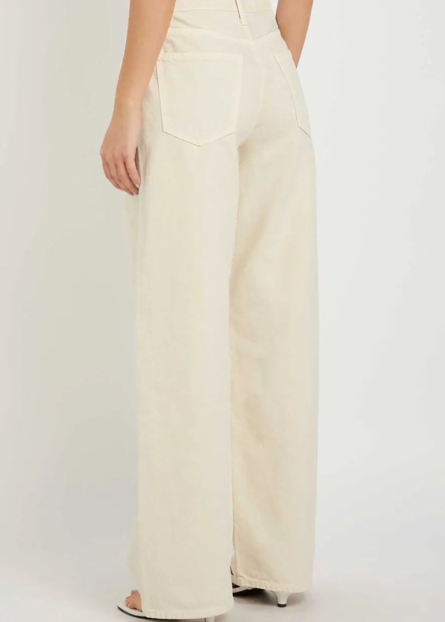 Low Slung Baggy wide-leg jeans