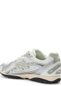204L panelled mesh sneakers