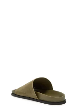 Luca woven leather sliders