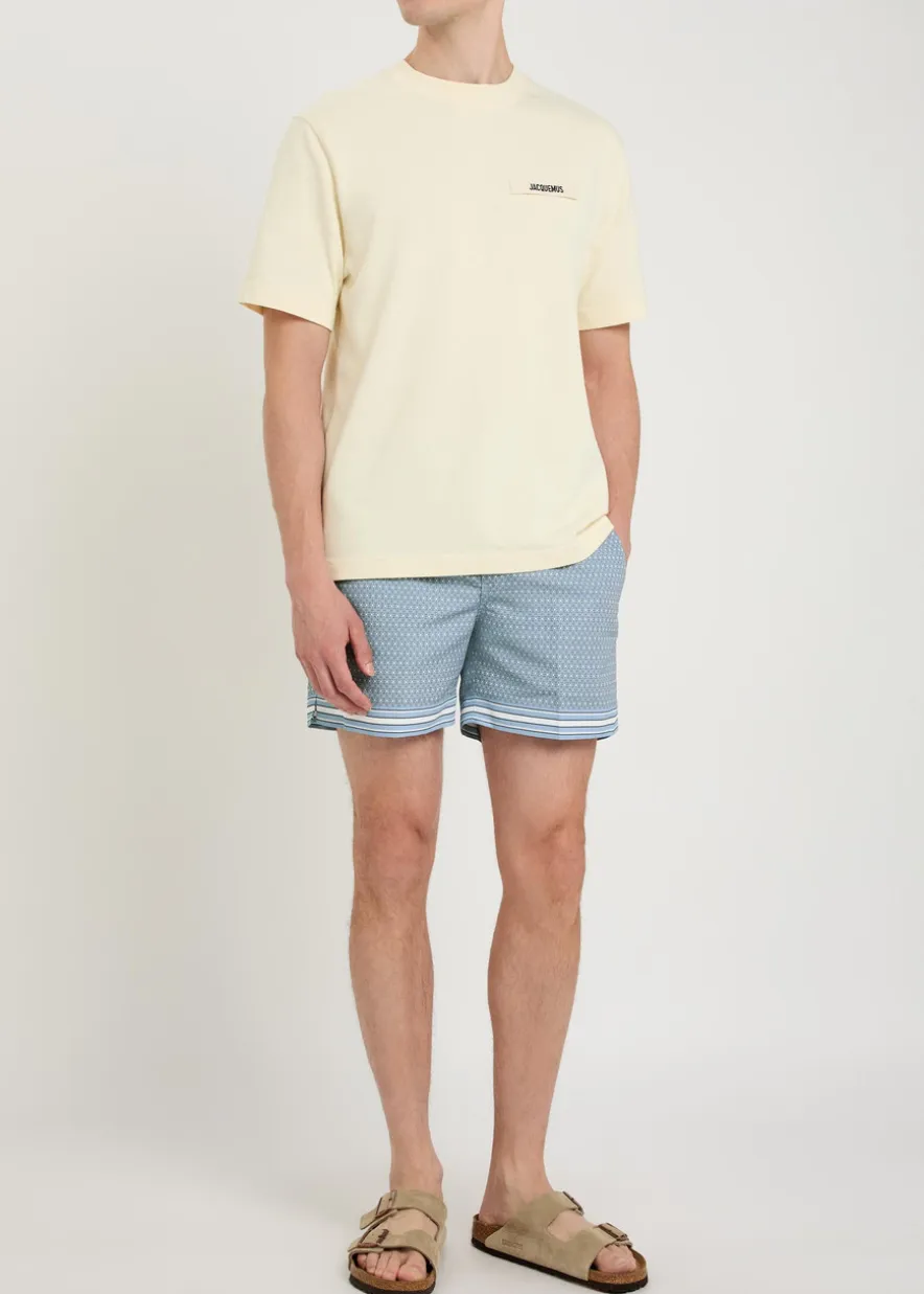 Lucena printed shell swim shorts