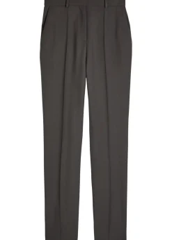 Lucia slim-leg wool trousers