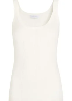 Lucy pointelle wool tank