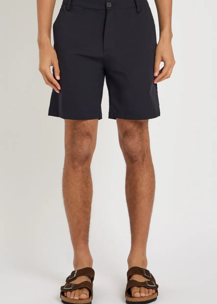 Luiz Hybrid stretch-jersey shorts