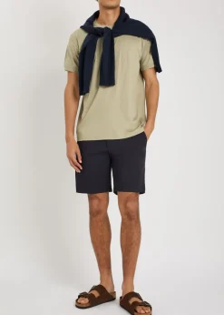 Luiz Hybrid stretch-jersey shorts
