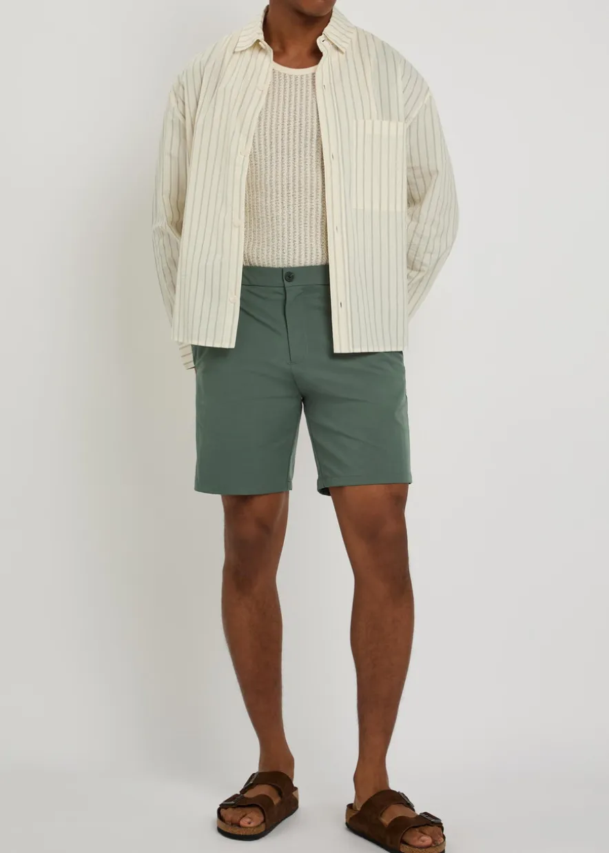 Luiz Hybrid stretch-jersey shorts