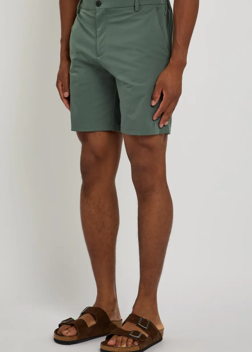Luiz Hybrid stretch-jersey shorts