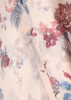 Lula floral silk-chiffon blouse