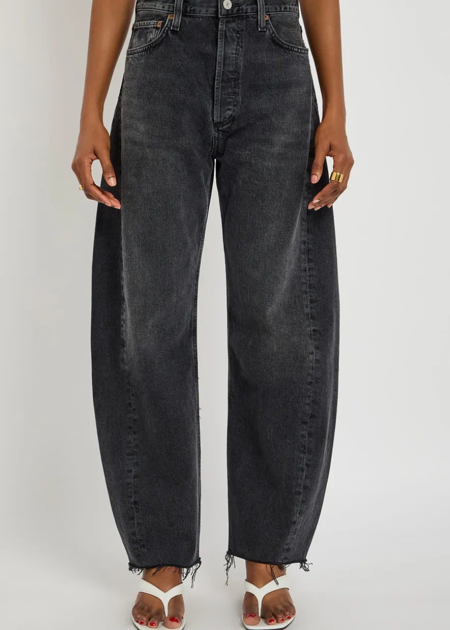 Luna barrel-leg jeans