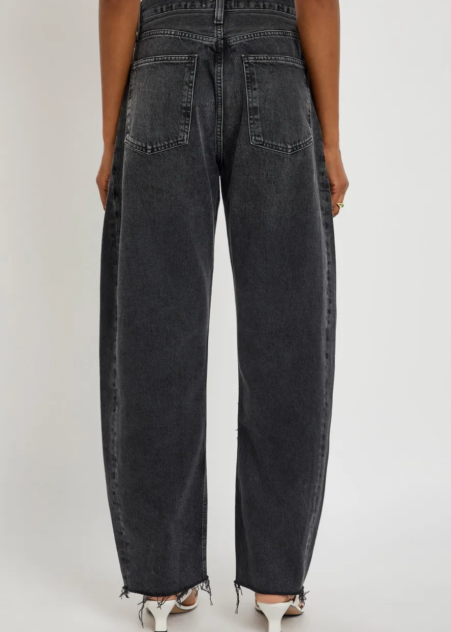 Luna barrel-leg jeans
