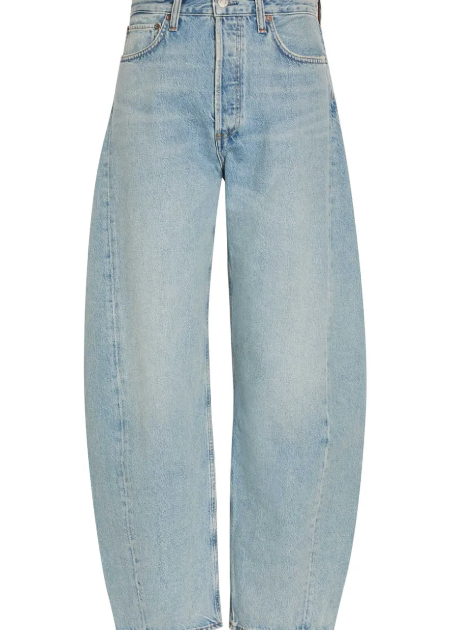 Luna barrel-leg jeans