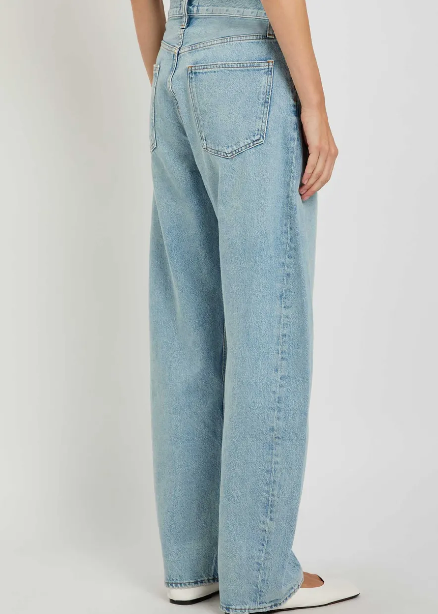 Luna barrel-leg jeans