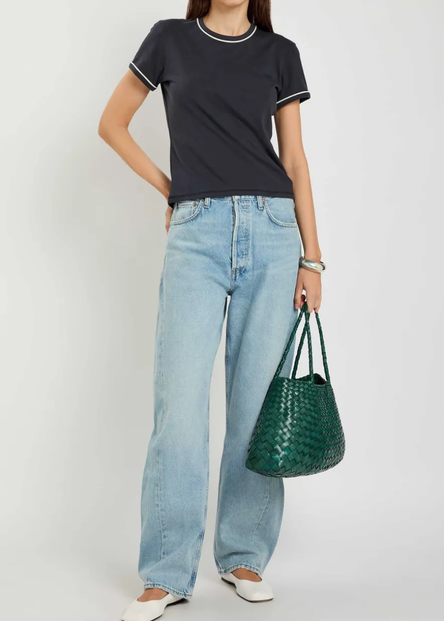 Luna barrel-leg jeans