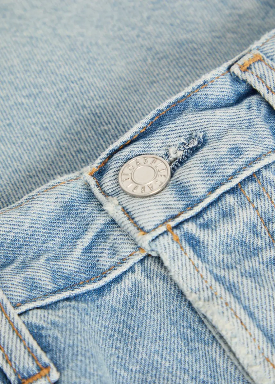 Luna barrel-leg jeans