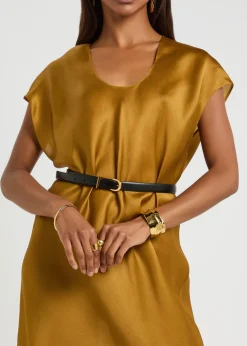 Luna leather belt