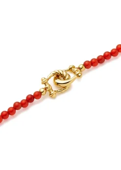 Lunar New Year horseshoe beaded bracelet