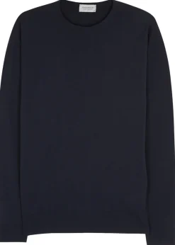 Lundy fine-knit wool jumper