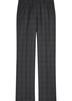 Lundy plaid wool trousers